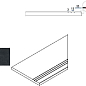 620090000420 Titanio Bordo Grip DX 30x60 Italon