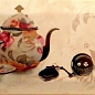 Decor Bonjour Tea Crema 10x30 Monopole Ceramica