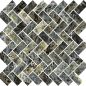 620110000219 Stellaris Madagascar Dark Mosaico Cross Nat 31.5x29.7 Italon