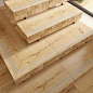 WS5A156 Плинтус Woodhouse темно-бежевый 7x59,8 Cersanit