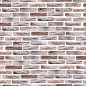 Декоративный кирпич Плоскость Иль-де-Франс 402 20,4x4,7x1,3 Leonardo Stone