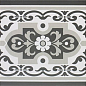 Normandy Cenefa Black 20х20 Mainzu