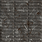 KM3090B0170R Тубкаль чёрный глянцевый структура обрезной 30x89,5x1,05 Kerama Marazzi