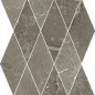 620110000207 Stellaris Tuscania Grey Mosaico Diamond Lux 28x48 Italon