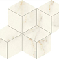 AF8L Marvel Calacatta Apuano Mosaico Esagono Silk 30x35 Atlas Concorde