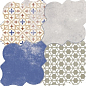 Riga patchwork 45x45 Realonda