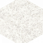 123380 Terrazzo White 32x36.8 DNA Tiles