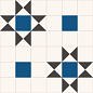 Victorian Dreams Queen Blue 45,2x45,2 Kerlife (Navarti)
