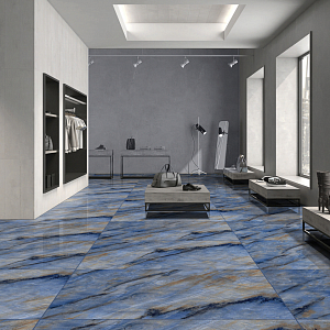 Blend Blue Glossy Royal Tile