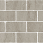 BR033 Бордюр Сан-Марко мозаичный серый матовый обрезной 46,5x26,5x0,9 Kerama Marazzi