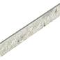 610130005362 White Battiscopa 7.2x60 ColiseumGres