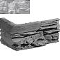Угловой элемент Верона 100 20/11x10x3 Leonardo Stone