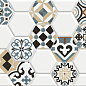 WT36EDW55 Edelweiss Pattern 300x600x9 New Trend