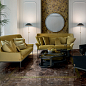 G67584 Black & Gold Lux R 60x120 Versace (Gardenia Orchidea) фото в миниатюре 17