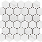 PMMT83017 Hexagon small Carrara Matt 26.5х27.8 StarMosaic
