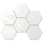 Мозаика KA00 Kailas Hexagon 25x28.5 Ametis by Estima