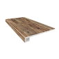 Комплект Ступень BG01 Brigantina 33x120 неполированная без насечек+Подступенок 14.5x120 Estima