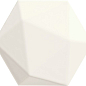 Origami white hex 11x12.5 Tubadzin
