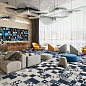B177 TWENTY BLUES DECORO C RETT 20x20  Edimax