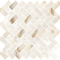 620110000214 Stellaris Crystal Pure Mosaico Cross Nat 31.5x29.7 Italon