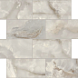 767705 Onyx&More Silver Onyx Glossy Modulo Muretto 6mm 7,5x15 30x30 Casa Dolce Casa