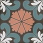 SYNC FLOWER BLUE 15x15 DNA Tiles