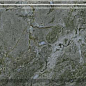 BDA026R Бордюр Серенада зеленый глянцевый обрезной 30x12 Kerama Marazzi