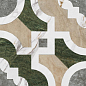 ID136 Риальто Нобиле 1 наборный лаппатированный 30x30 Kerama Marazzi