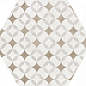 Atrium Hex Alpha Mix-Beige 25.8x29 Pamesa