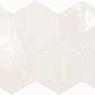 130058 Spark Hex White Glossy 15x17.3 DNA Tiles фото в миниатюре 2