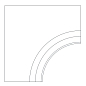 620090000823 Force Fancy Bordo Curvilineo Svasato R 30 60x60 Atlas Concorde Russia