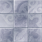 Folk blue голубой 02 25х60 Gracia Ceramica