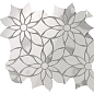 fQKX Carrara Superiore Daisy Mosaico 29x31.9 FAP Ceramiche