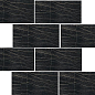 756351 Prexious Thunder Night Mosaico Matte 7,5x15 30x30 Rex Ceramiche