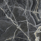 UO6L157679 ONICE NERO Lucidato Shiny 6mm 150x75  Ariostea