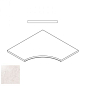 620090000273 PURE BORDO ANGOLARE ROUND 30 60x60 Italon