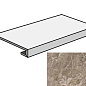 240556 MARBLE GRADONE GRIGIO LAP 32,5x58,5 Versace (Gardenia Orchidea)