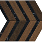 AOYI Heartwood Moka Marble Chevron 29,4x28,7 Atlas Concorde