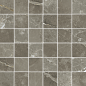 610110001140 Stellaris Tuscania Grey Mosaico 30x30 Italon
