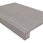 Комплект Ступень TE02 Terra 33x120 неполированная с бортиком + Подступенок 14.5x120 Estima