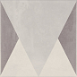 Epica Gris Ornato 20x20 Ceramicalcora