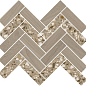 T042/SG5269 Монтиони мозаичный коричневый светлый 34x35,5 Kerama Marazzi