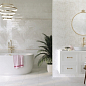 A-MT1U381J Metallic Спецэлемент металлический золотистый 1x75 Cersanit