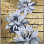 Fiori Simil Oro 106x156 Decor Marmi