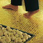 Золотая мозаика FDG 728-1 формованное рифленое 1x1 JNJ Mosaic