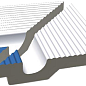 XPI56005 Pool (SET 2 pcs) 11,2x11,2 RAKO