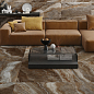 Mk.Galaxy Brown Pulido Rect 15x30 Keratile