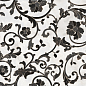 262554 FLOREALE BIANCO/NERO 39x78 Versace (Gardenia Orchidea)