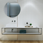 O-ONR-WIN051 Мозаика Ocean Romance белый 28.1x29.3 Meissen