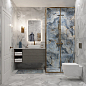 R_PR1015 Persian Blue Polished 60x60 Royce